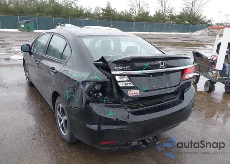2015 Honda Civic Se from USA, damaged, VIN 19XFB2F72FE063007